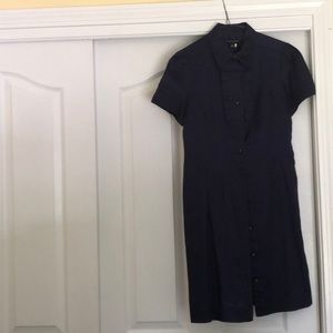 Banana Republic Dresses - Pristine Navy Shirt Dress by BR - Size 2 Banana Republic Dresses - Pristine Navy Shirt Dress by BR - Size 2